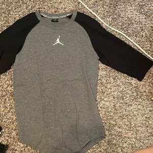 Jordan quarter sleeve t shirt